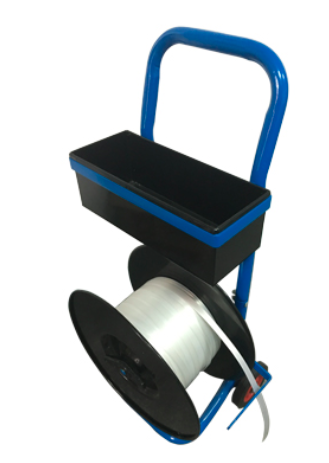 聚酯纤维带盘车-塑钢打包带小推车-带盘车圆盘大圆盘