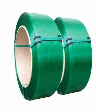 1608绿色热熔塑钢带-现货供应PET塑钢打包带-手工塑钢带